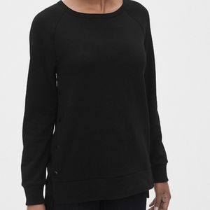 GAP Maternity Side-Snap Nursing Sweatshirt - Small